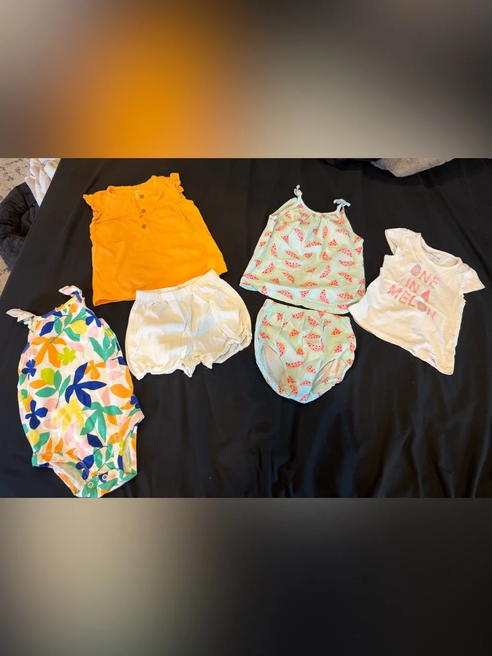 Bundle of baby girl 12-18 month summer clothing - Picture 10 of 11